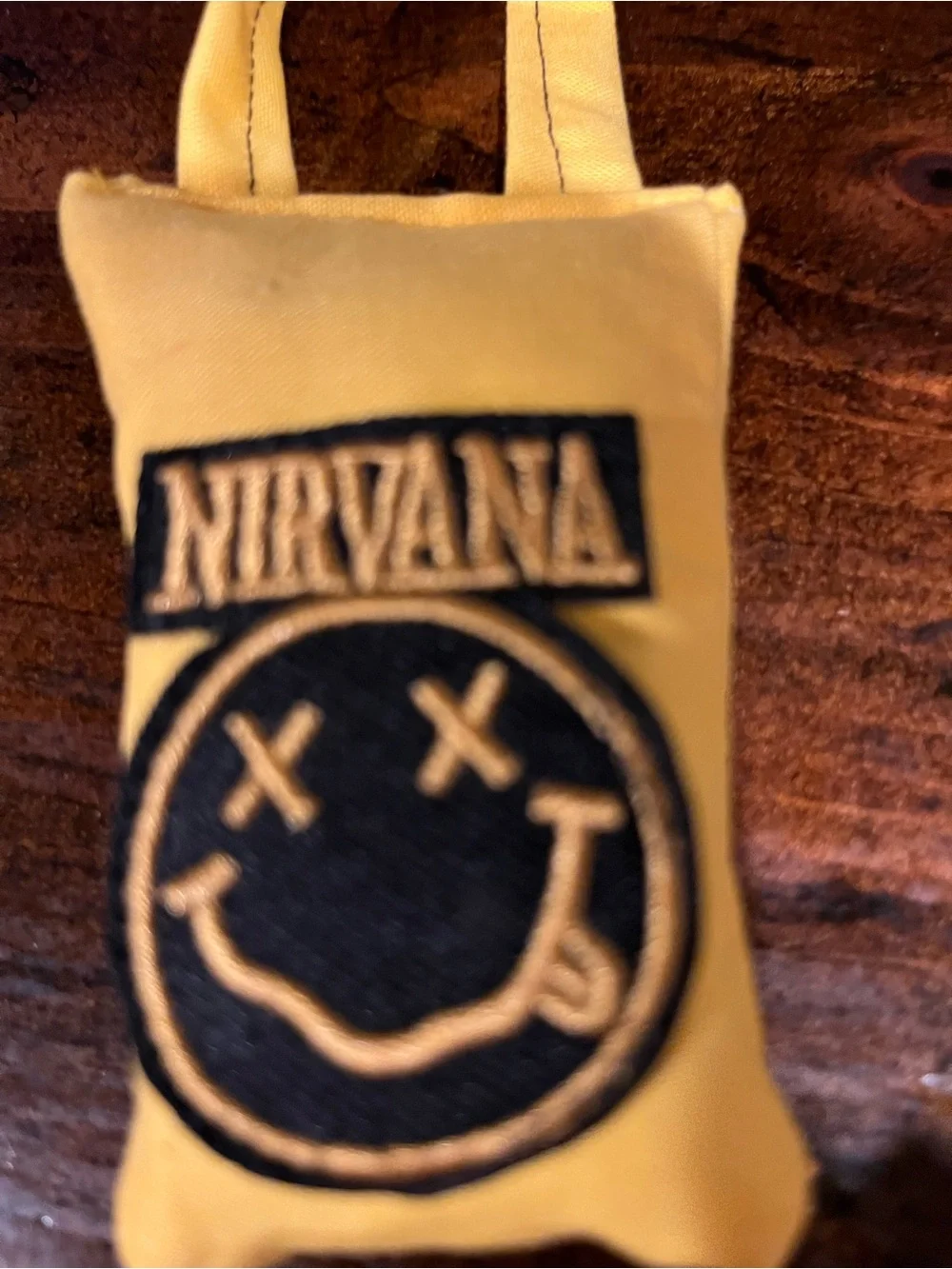 Nirvana Yellow Smiley Key chain